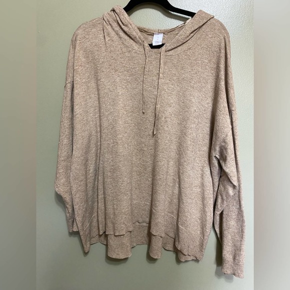 Tan Livi‎ Hooded Sweater Size 22/24 - Picture 1 of 4